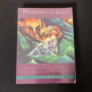 💫 Promises to Keep by Nick Harrison Paperback Men’s Devotional